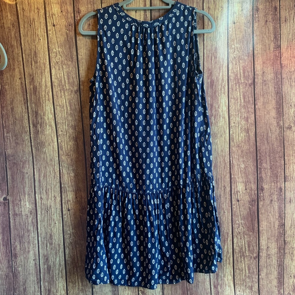 BeachLunchLounge Blue Floral Sleeveless Dress - Picture 6 of 8